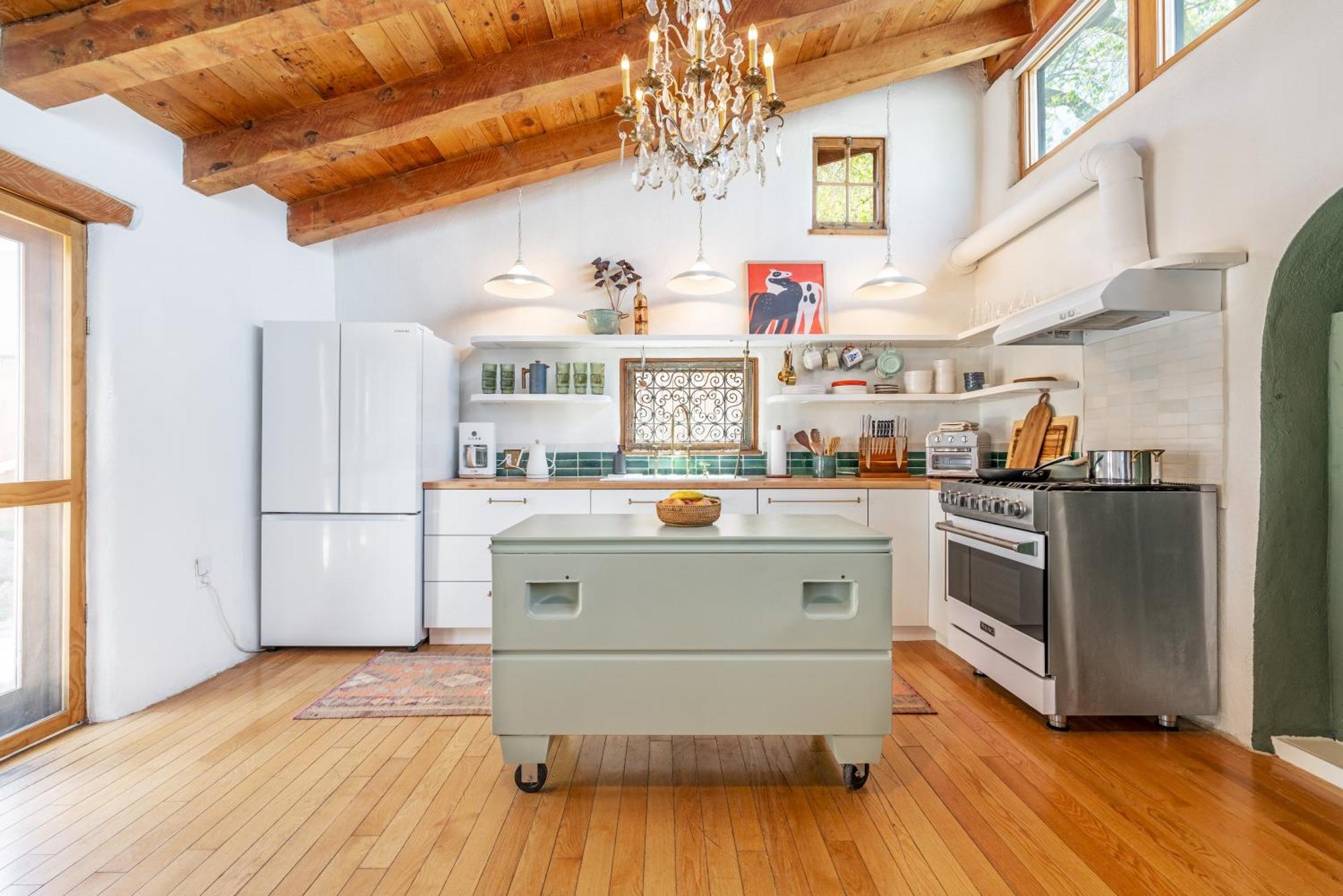 Heart Of Santa Fe - Adorable Hideaway - King And Queen - Walk To Everything - Fireplace - Ac Zewnętrze zdjęcie